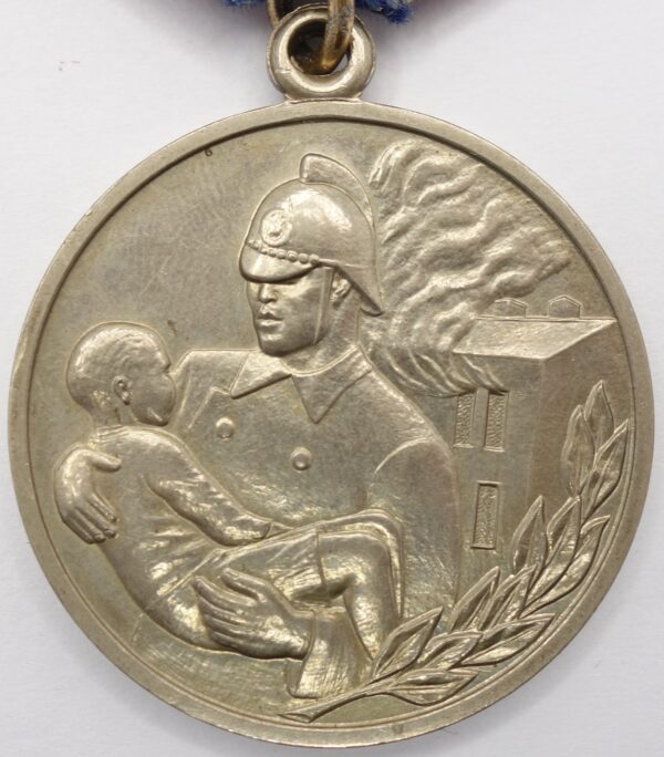 Soviet Medal for Courage in a Fire