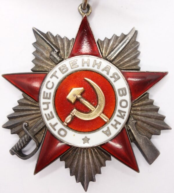 Soviet Order of the Patriotic War 2nd class #786