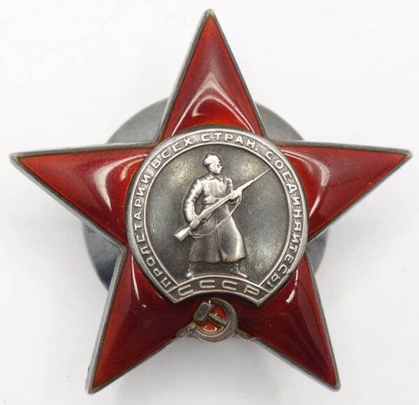 Documented group of Soviet Orders and Medals 2x Red Banner #137271 + #137279, 2x Red Star #132362 + #3354478, Order Patriotic War #426026 and more