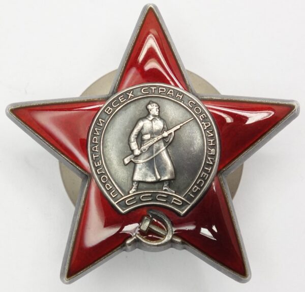 Documented group of Soviet Orders and Medals 2x Red Banner #137271 + #137279, 2x Red Star #132362 + #3354478, Order Patriotic War #426026 and more