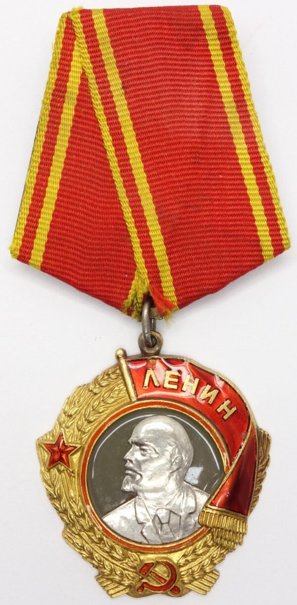 Soviet Order of Lenin #33647 with document