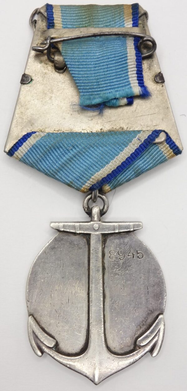 Soviet Medal of Ushakov #8945 with document