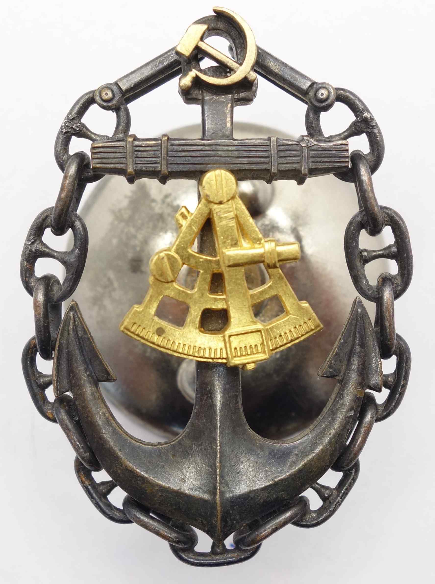 Soviet Naval Captain Badge