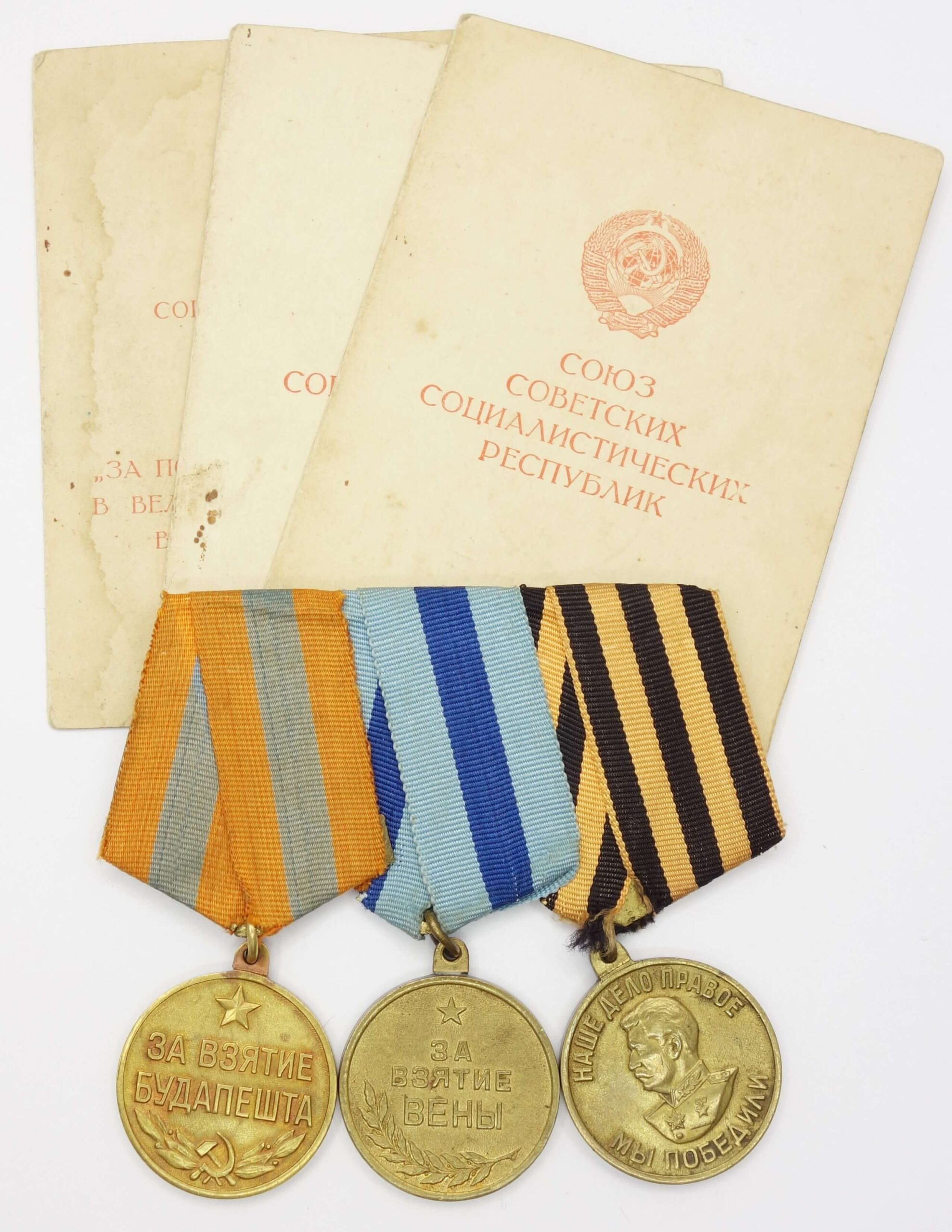 Group of Soviet Campaign Medals