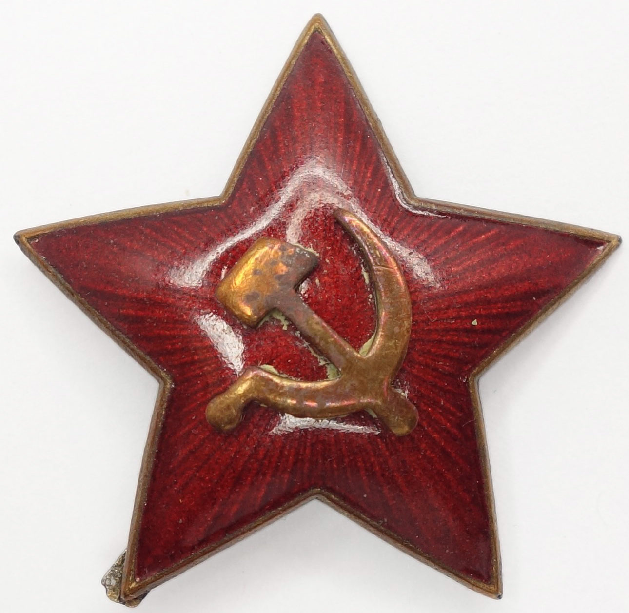 Soviet M35 Cap Badge