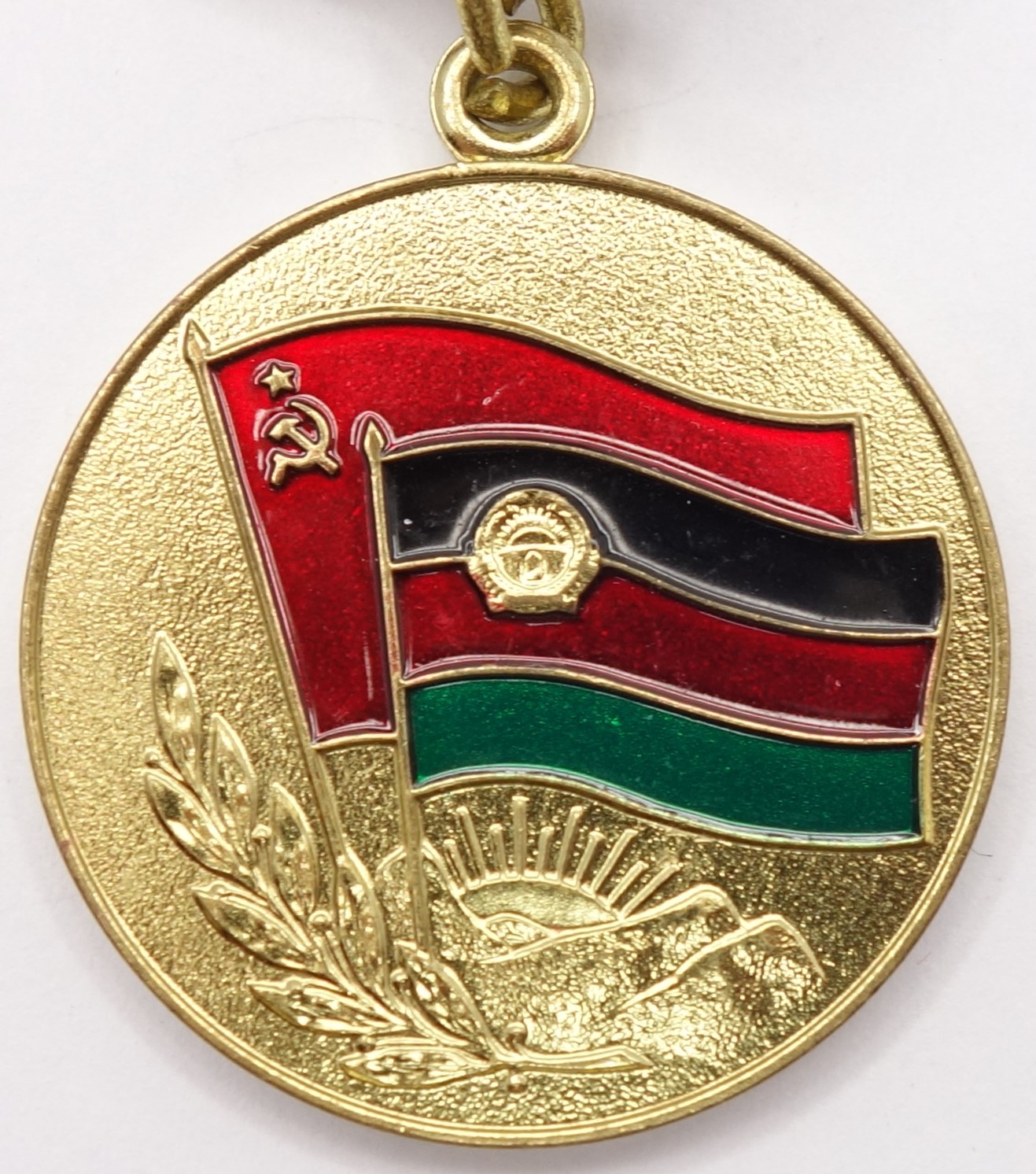 Soviet Medal from the Grateful Afghan People