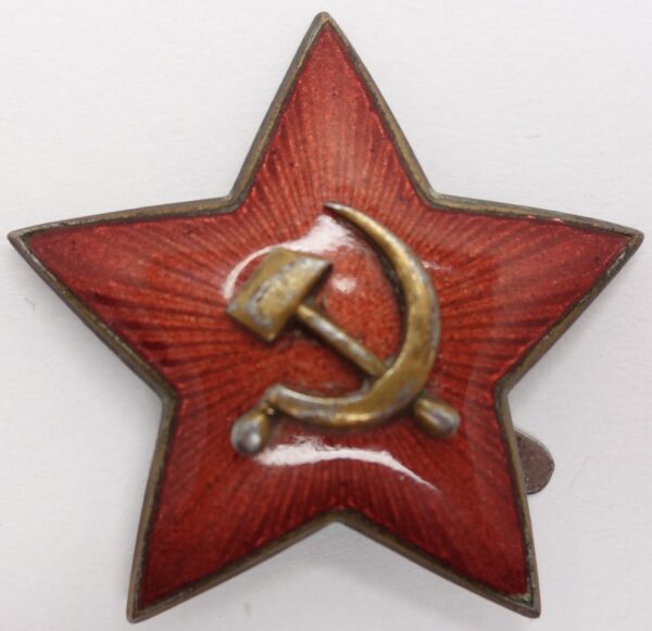 Soviet M35 Cap Badge