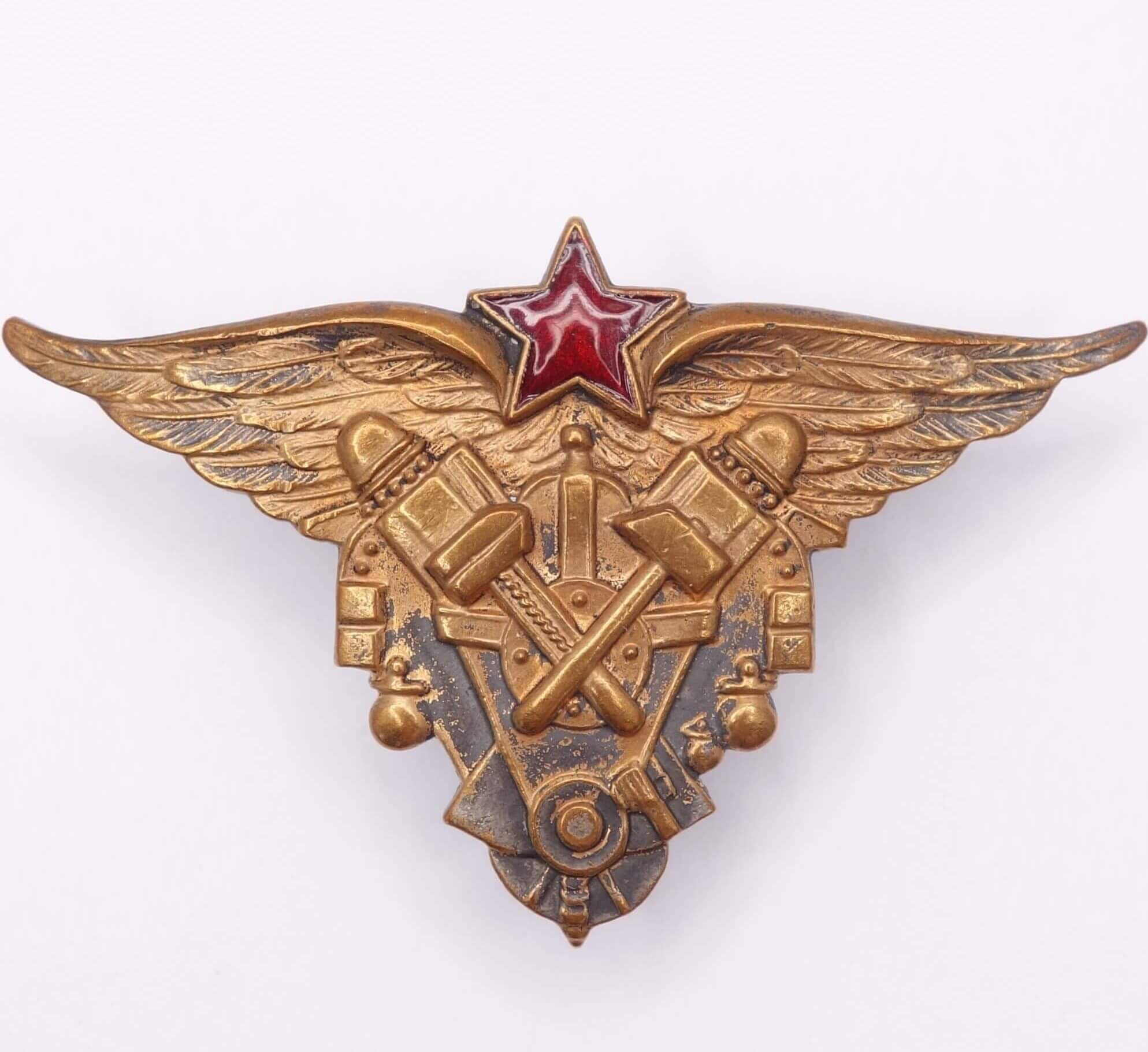 School of Air Force Mechanics graduation badge