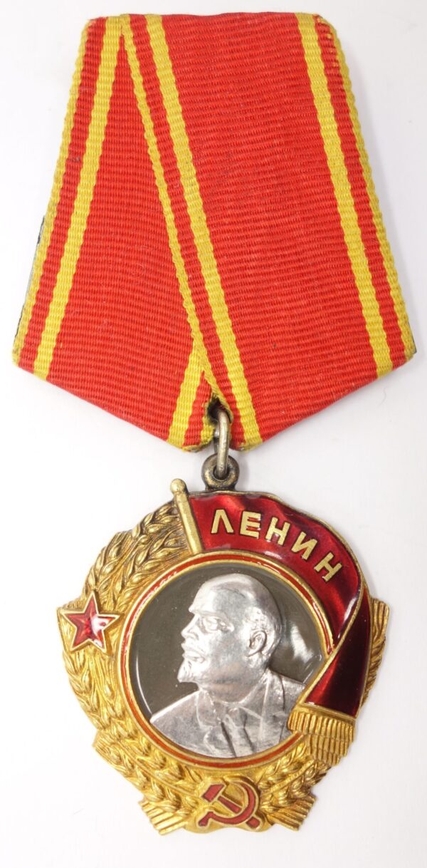 Documented Group of an Order of Lenin #58493, Order of the Red Banner #178531 and Victory over Germany