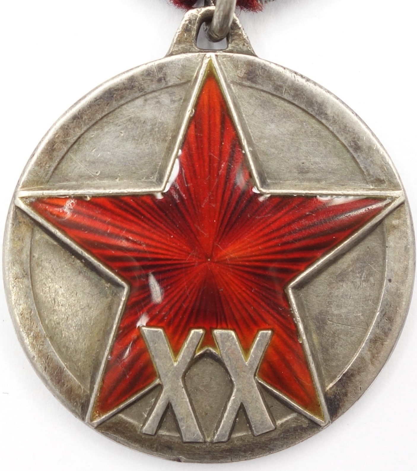 Soviet Medal for the 20th Anniversary of the RKKA